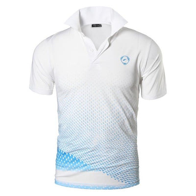 Polo Deportivo Manga Corta Rojo para Golf y Tenis - Image 21