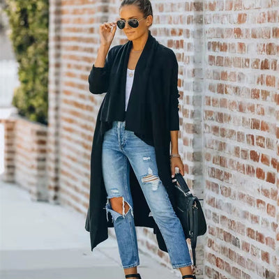 Abrigo de Lana para Mujer - Diseño Minimalista y Elegante