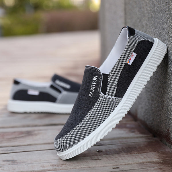 Zapatos Casuales de Lona Transpirables para Hombre