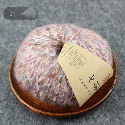 Hilo de Lana Multicolor para Crochet Artesanal - Ovillo Mediano Grueso - Image 29