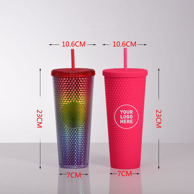 Vaso Térmico Durian 710ml con Diseño de Diamantes - Portátil y de Gran Capacidad - Image 46