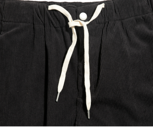 Pantalón de Pana Beige Cintura Ajustable - Image 13