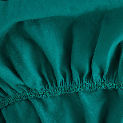 Vestido Infantil Sin Mangas Cuello Redondo - Colores Sólidos Verano - Image 6