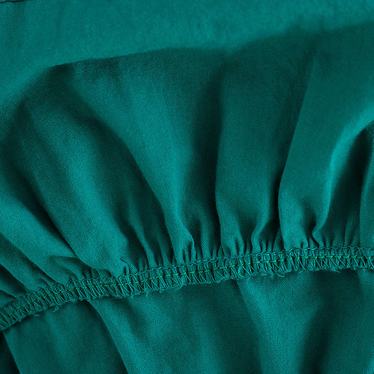 Vestido Infantil Sin Mangas Cuello Redondo - Colores Sólidos Verano - Image 6