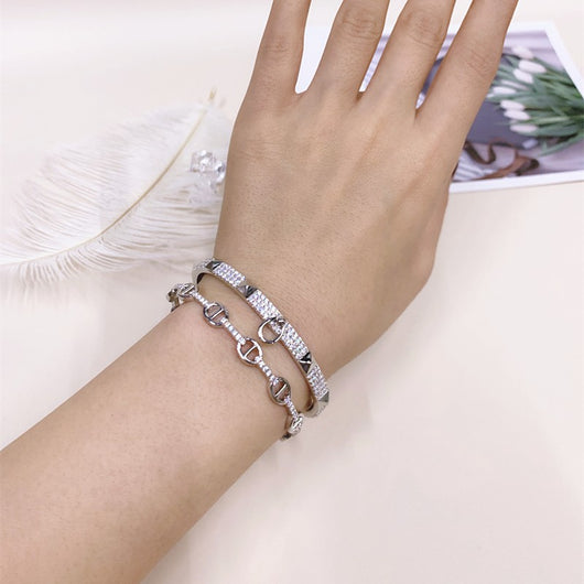 Pulsera Doble Personalizada Salvaje Dama Cerdo - Image 9
