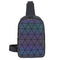Bolsa Geométrica Luminosa - Bandolera y Mochila de Pecho