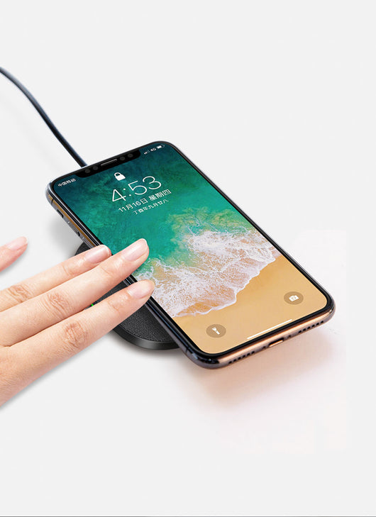 Cargador Inalámbrico 10W Rápido Compatible con Apple, Huawei y Dispositivos Móviles - Image 9