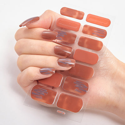 Uñas Adhesivas 3D con Efecto Láser y Bronceado - Diseño Premium - Image 13