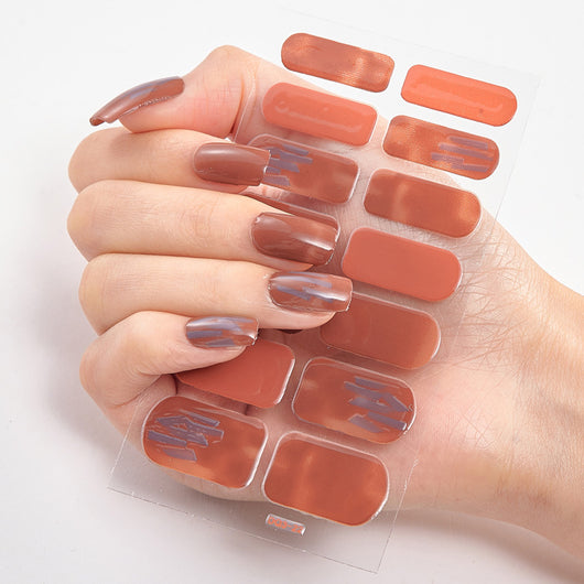 Uñas Adhesivas 3D con Efecto Láser y Bronceado - Diseño Premium - Image 13