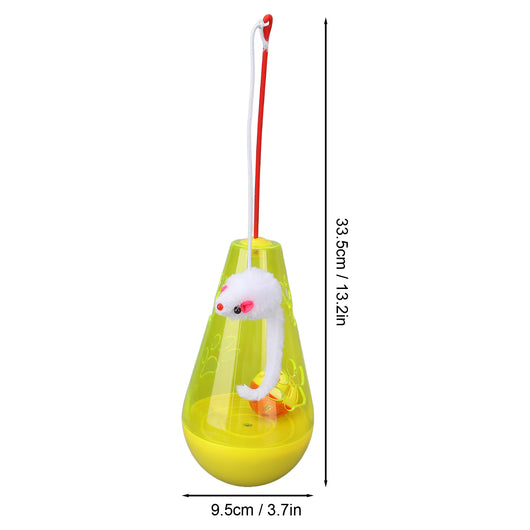 Juguete Interactivo para Gatos con Campana, Pelota y Ratón de Peluche - Image 14
