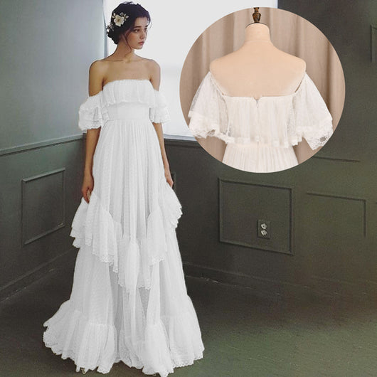 Vestidos de Novia con Lunares para Mujer - Diseño Elegante y Moderno - Image 16