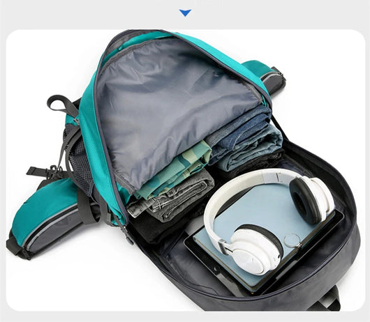 Mochila de Pesca 50L Capacidad Grande para Camping, Senderismo y Escalada - Image 10