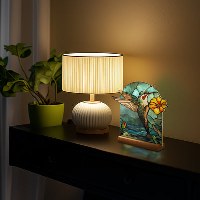 Adornos Decorativos Acrílicos con Efecto Cristal - Flores y Paisajes - Image 44