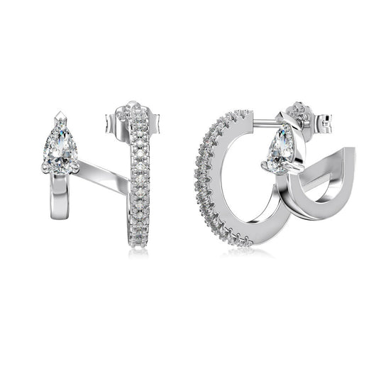 Aretes de Plata Esterlina S925 de Lujo Ligero para Mujer - Image 5