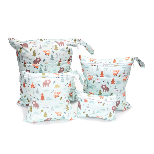 Bolsa Organizadora de Pañales con Estampados Infantiles - Set de 4 Piezas - Image 19