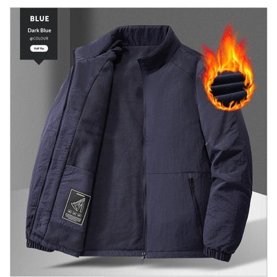 Chaqueta Deportiva Acolchada con Cuello Alzado para Hombre - Image 4