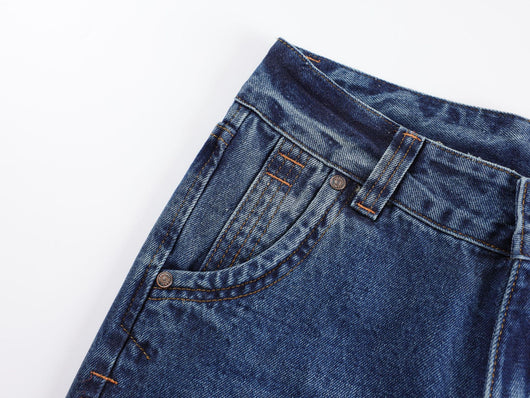 Jeans Rectos Retro Cintura Baja Efecto Desgastado - Image 16
