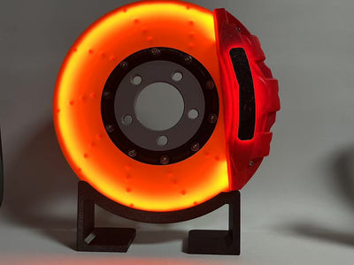Lámpara LED Decorativa de Disco de Freno - Luz Nocturna Recargable de Pared - Image 16