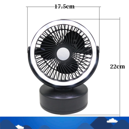 Ventilador LED para Tienda de Campaña - Image 12