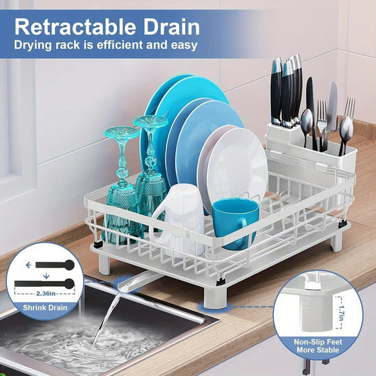 Escurridor Organizador Multiusos para Platos, Tazones y Cubiertos - Image 18