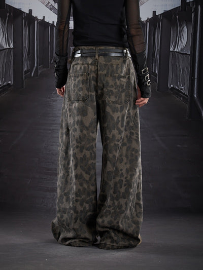 Pantalones Anchos Estampado Leopardo American Street - Image 2
