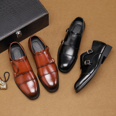 Zapatos de Cuero Casuales para Hombre Talla Grande - Estilo Ejecutivo - Image 4
