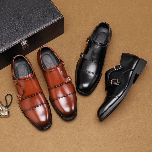 Zapatos de Cuero Casuales para Hombre Talla Grande - Estilo Ejecutivo - Image 4
