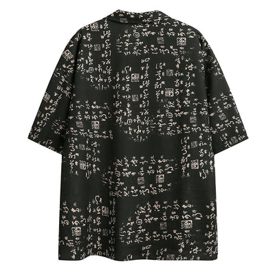 Camisa Estampada Corta con Diseño Personalizado para Hombre - Image 10