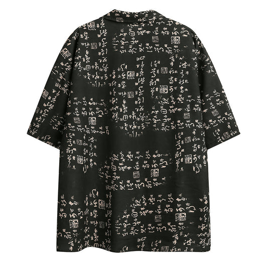 Camisa Estampada Corta con Diseño Personalizado para Hombre - Image 10