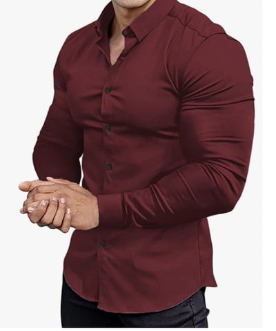 Polo Ejecutivo sin Planchado - Diseño Liso y Versátil - Image 11