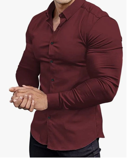Polo Ejecutivo sin Planchado - Diseño Liso y Versátil - Image 11