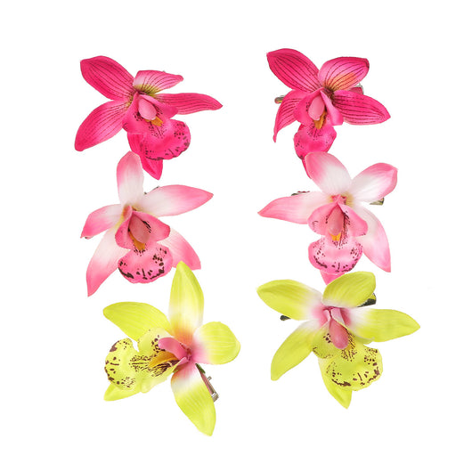 Pares de Horquillas con Flores Artificiales - Estilo Bohemio y Lateral - Image 2