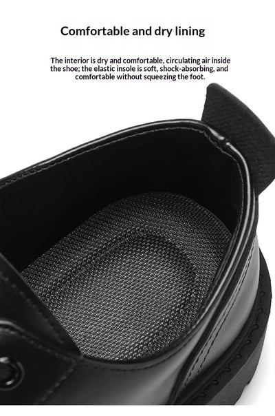 Zapatos de Cuero Negro Impermeables para Hombre Ejecutivo - Image 19