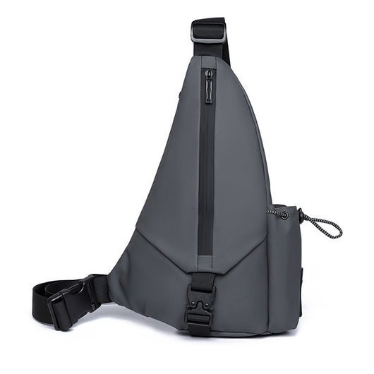 Bolsa Pecho Motociclista Derm Men Triangle - Crossbody Versátil - Image 6
