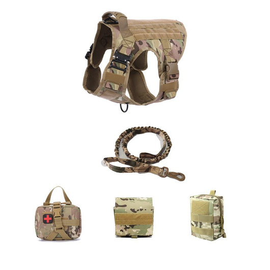 Chaleco Táctico para Perros con Desmontaje Rápido - Ropa de Entrenamiento - Image 10