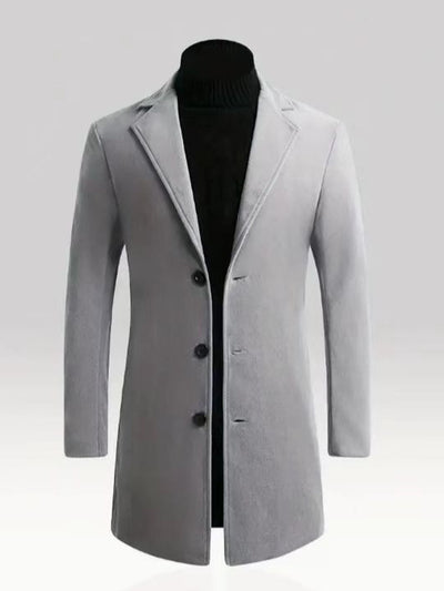 Abrigo Slim Fit con Solapa Europea - Corte Moderno y Elegante - Image 28