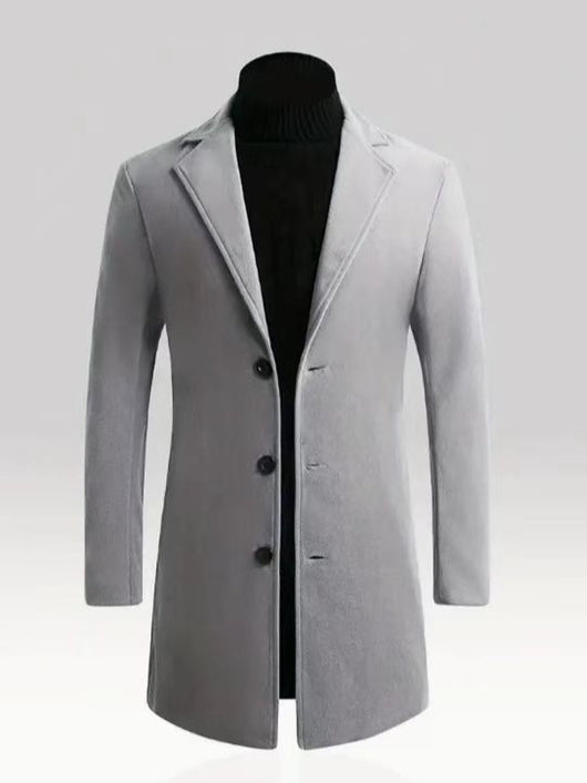 Abrigo Slim Fit con Solapa Europea - Corte Moderno y Elegante - Image 28