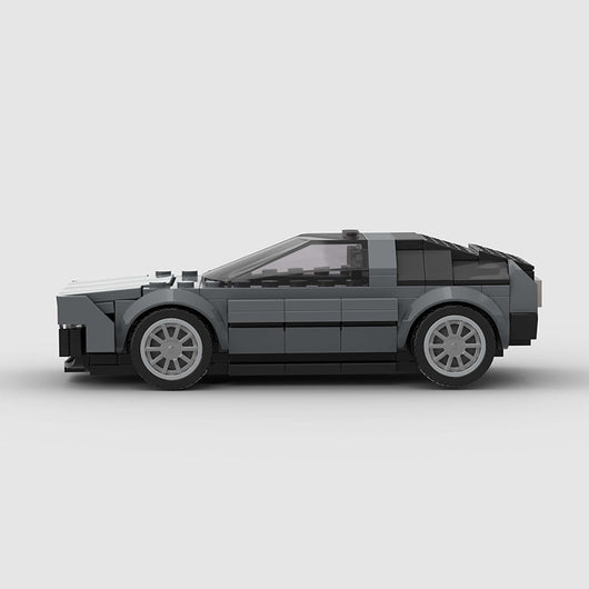 Set de Bloques de Construcción Mini Vehículos de Carreras para Niños - Image 4