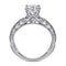Exclusively For Sterling Plateado Ring Women European And American Fashion Simulation Diamond Ring Blanco Dorado 5