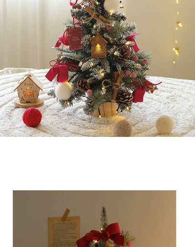 Escritorio Decorativo con Luces LED para Navidad - Diseño DIY Moderno - Image 21