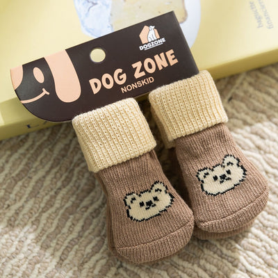Calcetines Antideslizantes para Perros - Pack de 4 Pares con Protección Total - Image 9