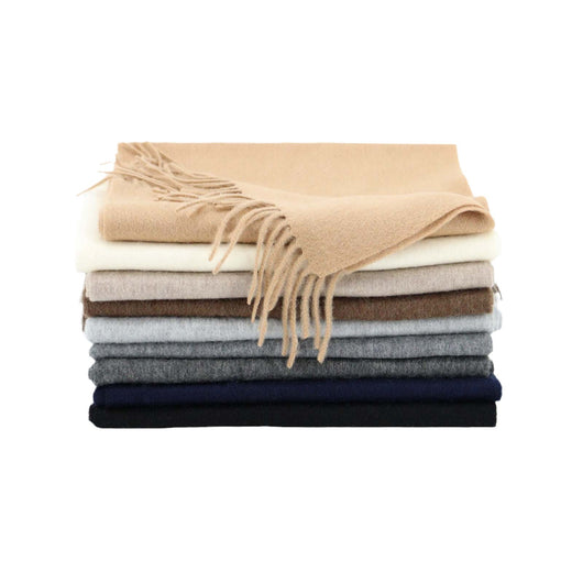 Bufanda de Lana Premium Gruesa para Invierno - Colores Sólidos Versátiles - Image 4