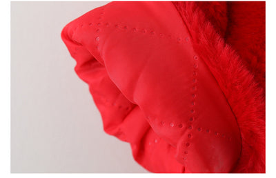 Capa Suéter Peludo para Niñas - Otoño e Invierno - Image 14