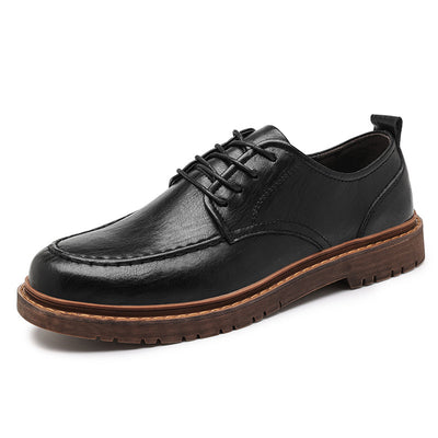 Zapatos de Cuero Casual Estilo Británico - Versátiles y Elegantes - Image 5