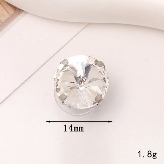 Adornos de Cristal Brillante para Zapatos - Accesorios DIY Estilo Clásico con Flor de Perla - Image 42