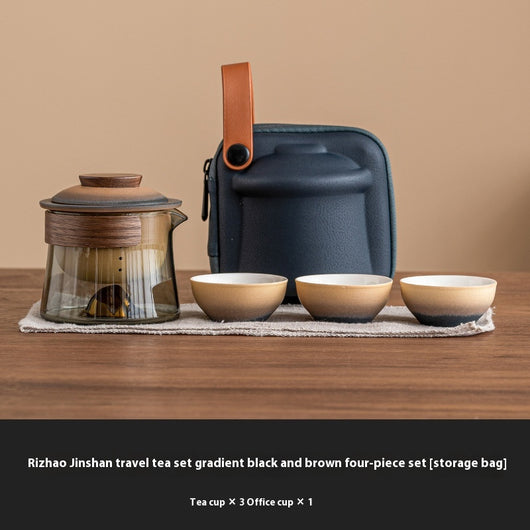 Juego de Té Portátil Rizhao Jinshan - Set Completo para Viajeros - Image 6