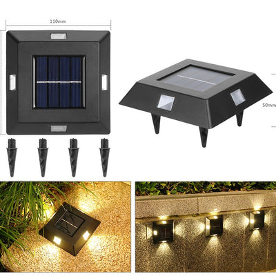Lámpara Solar Decorativa para Pared - Iluminación de Jardín Exterior - Image 18