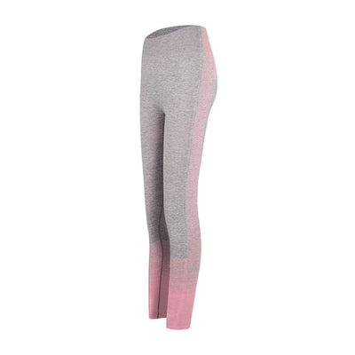 Pantalones Yoga Tejidos sin Costuras con Rayas - Leggings Deportivos para Fitness