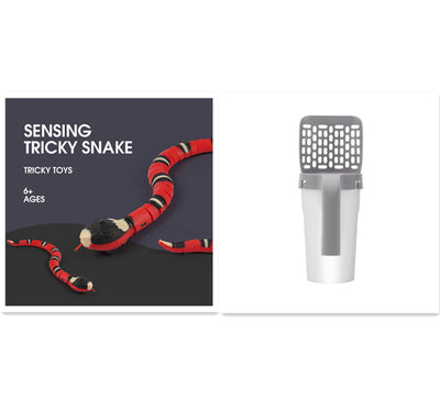 Serpiente Robótica Plateada con Control Remoto e Inteligencia Artificial - Image 9