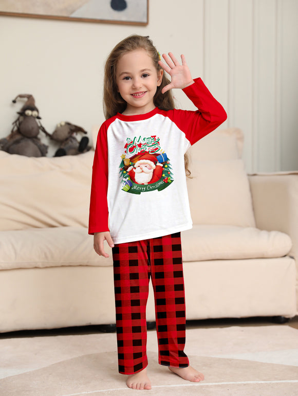 Traje Infantil Estampado a Cuadros para Fiestas Navideñas